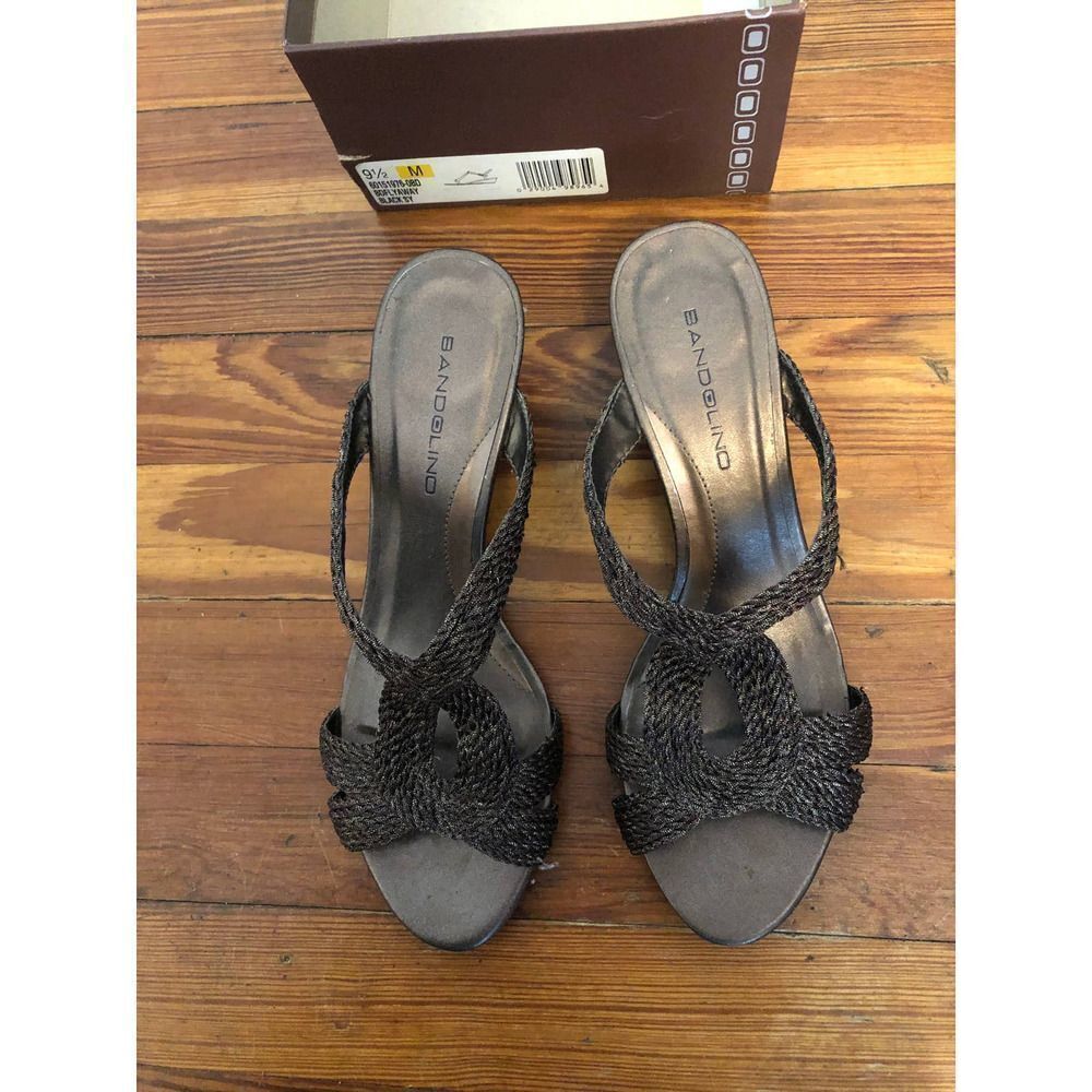 Bandolino Gray Womens Shoes 9.5 New with Box